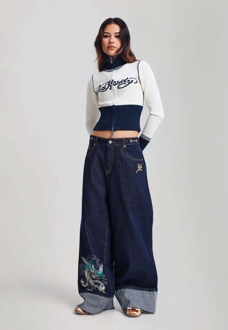 Veste d’hiver Ed Hardy en bleu