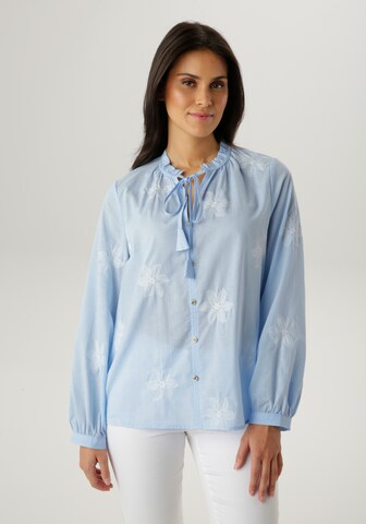 Aniston SELECTED Blouse in Blue: front
