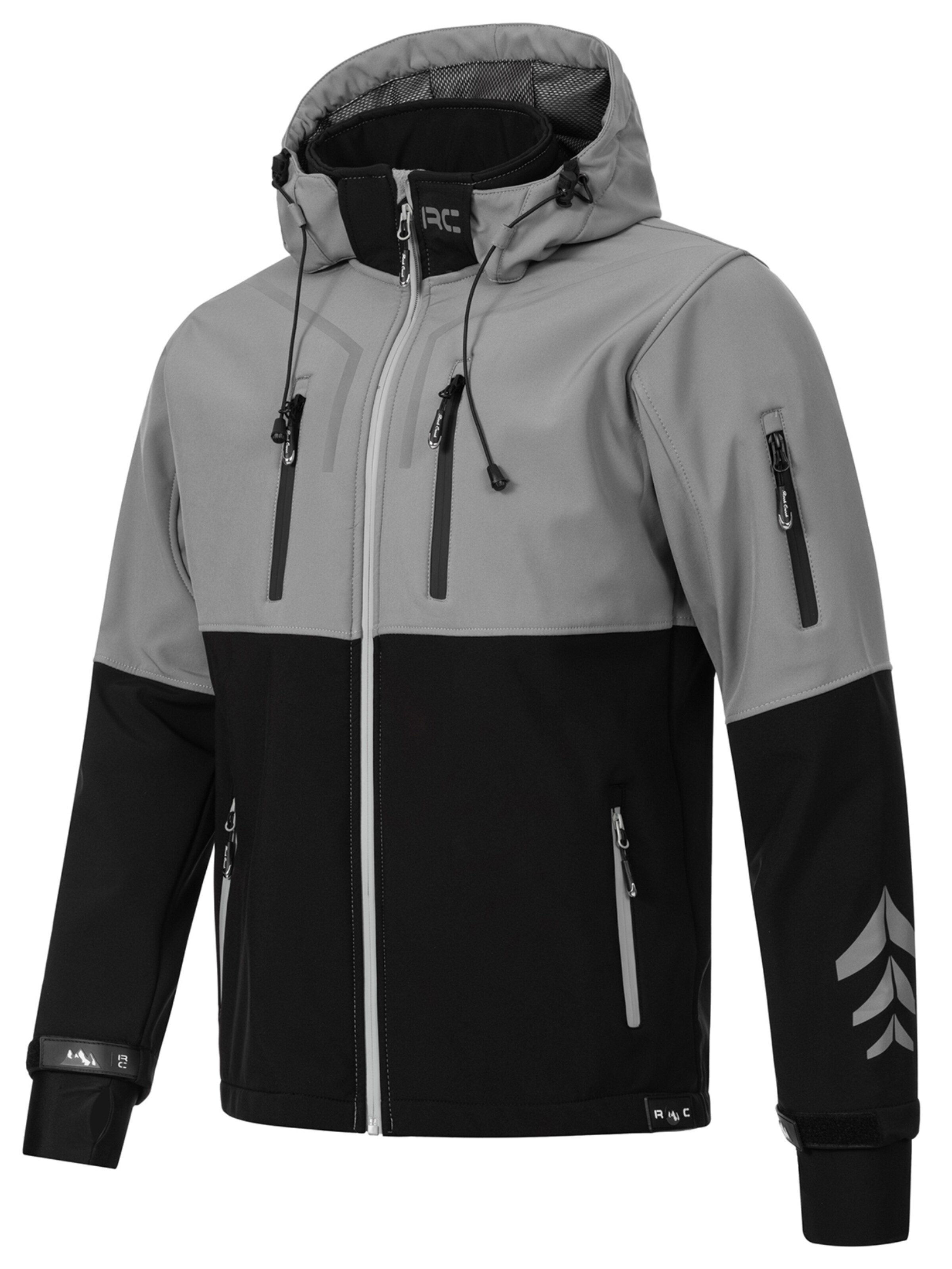 Rock Creek Outdoorjacke in Grau