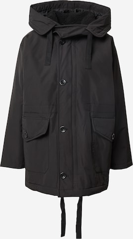 juoda G-Star RAW Demisezoninė parka: priekis