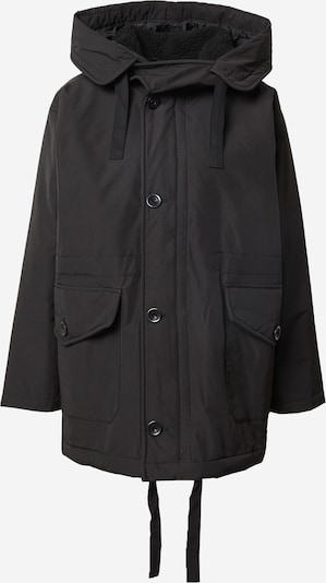 G-Star RAW Starpsezonu parka, krāsa - melns, Preces skats