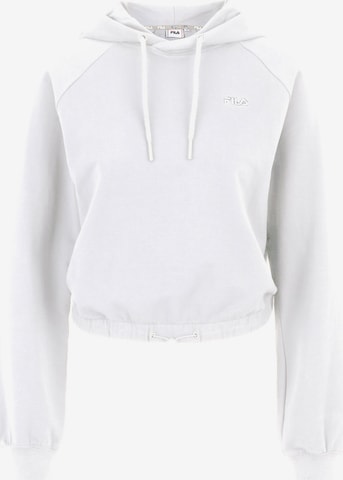 FILA Sport sweatshirt 'BAALBERGE' i vit: framsida