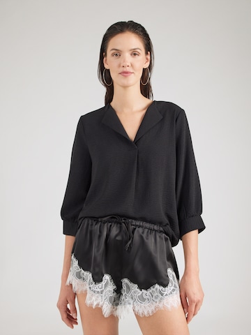VILA Blouse in Black: front