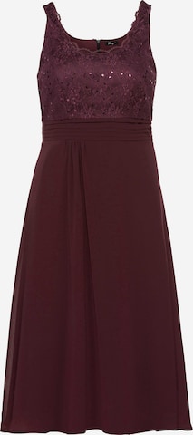 SHEEGO Cocktail dress in Red: front