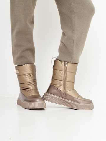 CESARE GASPARI - Botas de neve em ouro