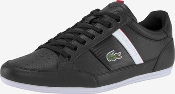 Baskets basses 'Chaymon' LACOSTE en noir : devant