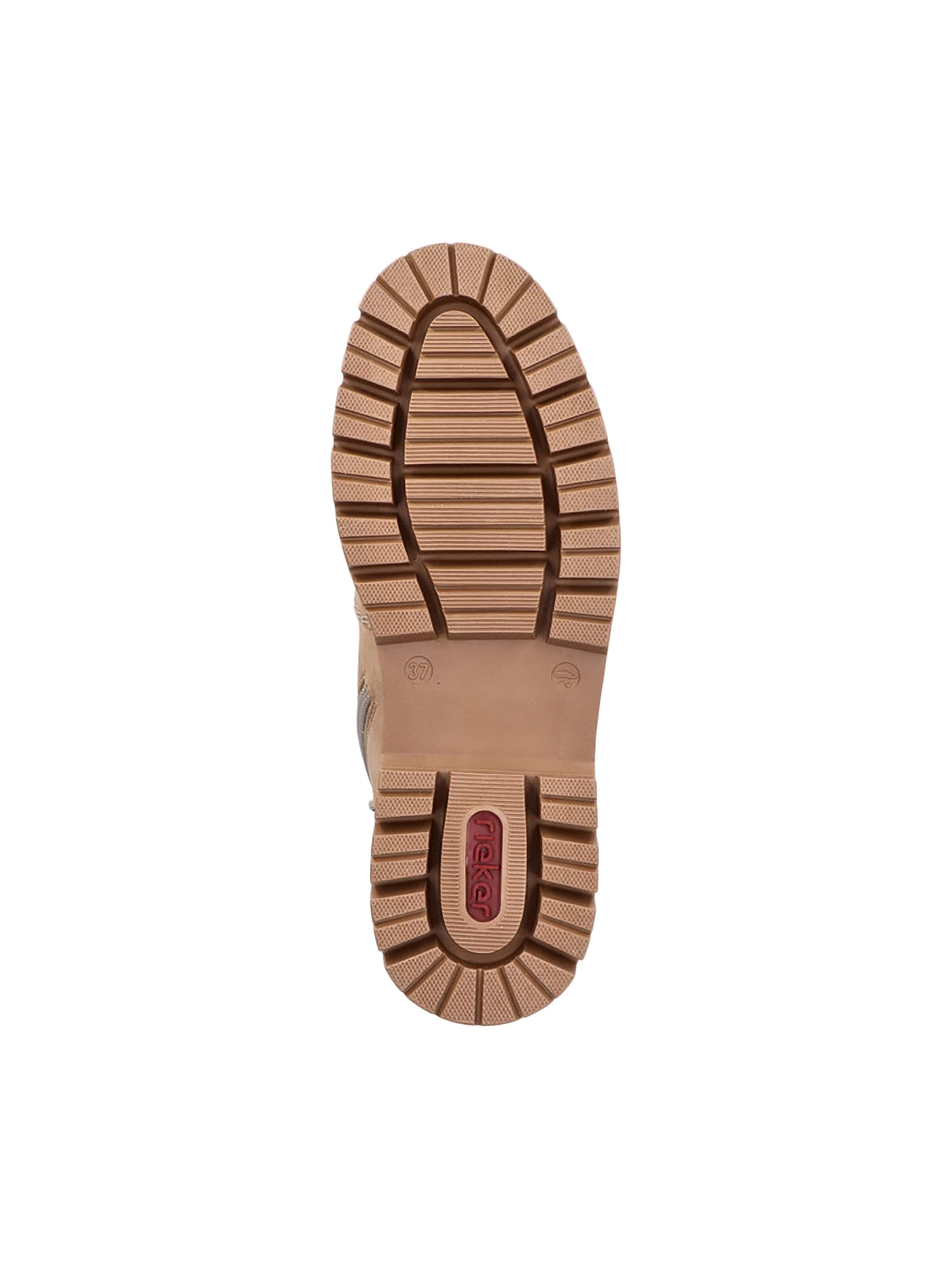 Rieker - Botines con cordones en beige