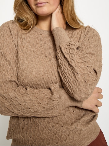 Haut 'Rosalia' Peppercorn en beige