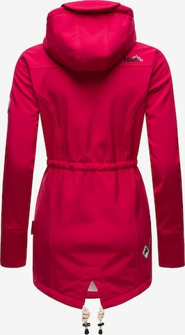 MARIKOO Raincoat 'Zimtzicke' in Pink