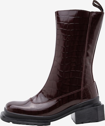 raudona Dr. Martens Auliniai 'Maybole': priekis