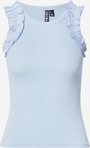 PIECES Top 'PCTUBANA' in Blau: Vorderseite