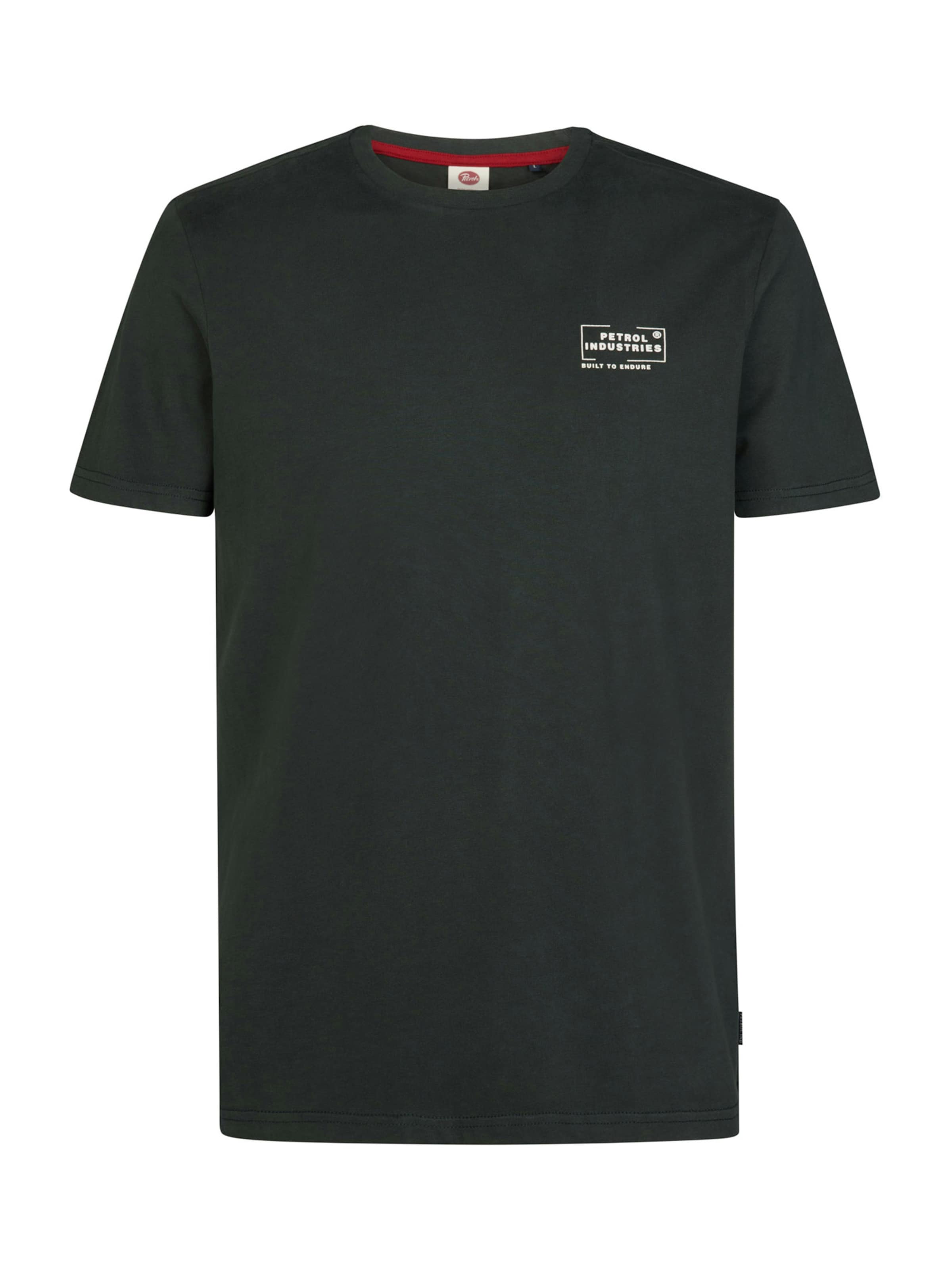 Petrol Industries T-shirt i grön: framsida