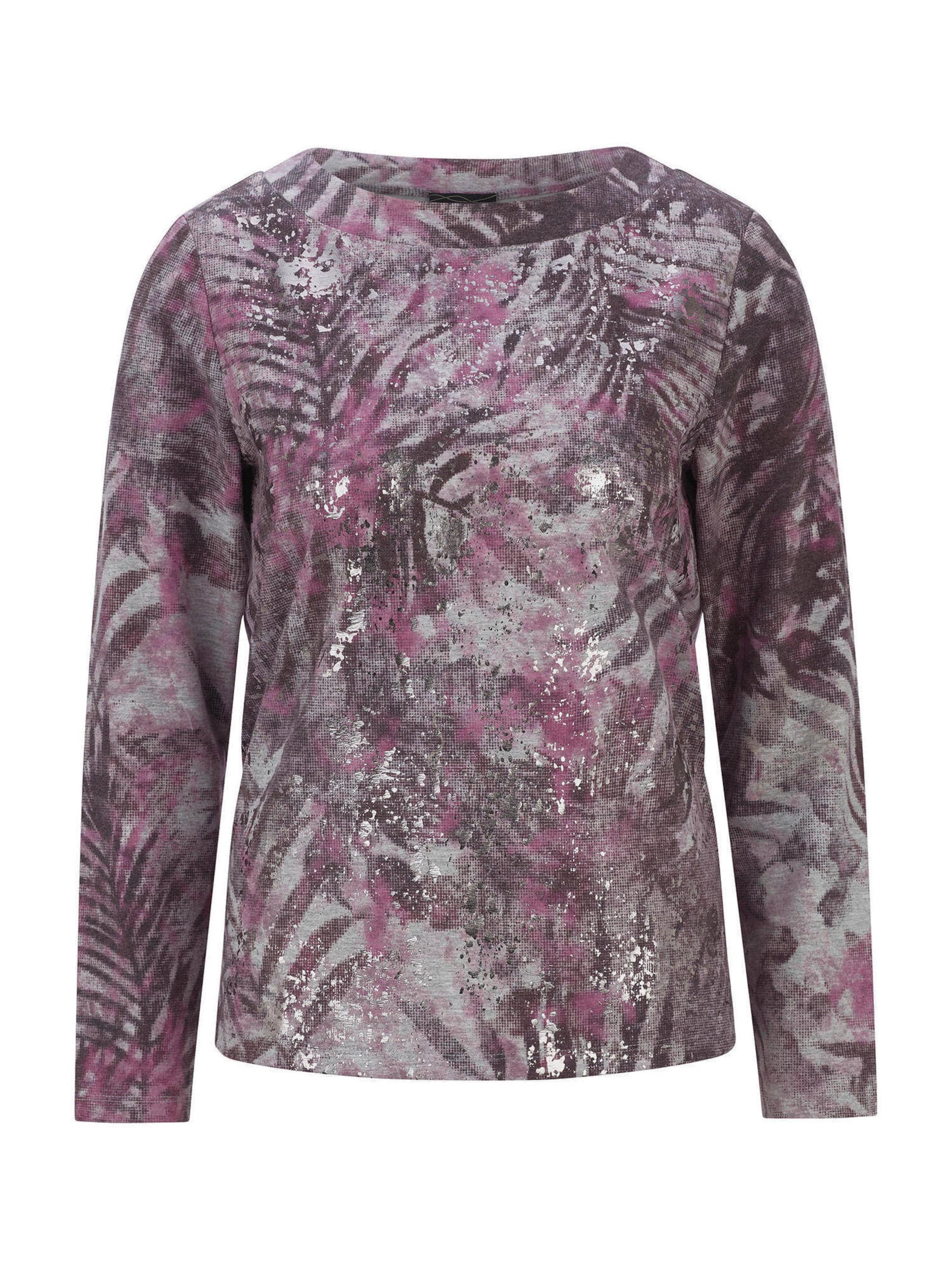 Sweat-shirt Goldner en violet : devant