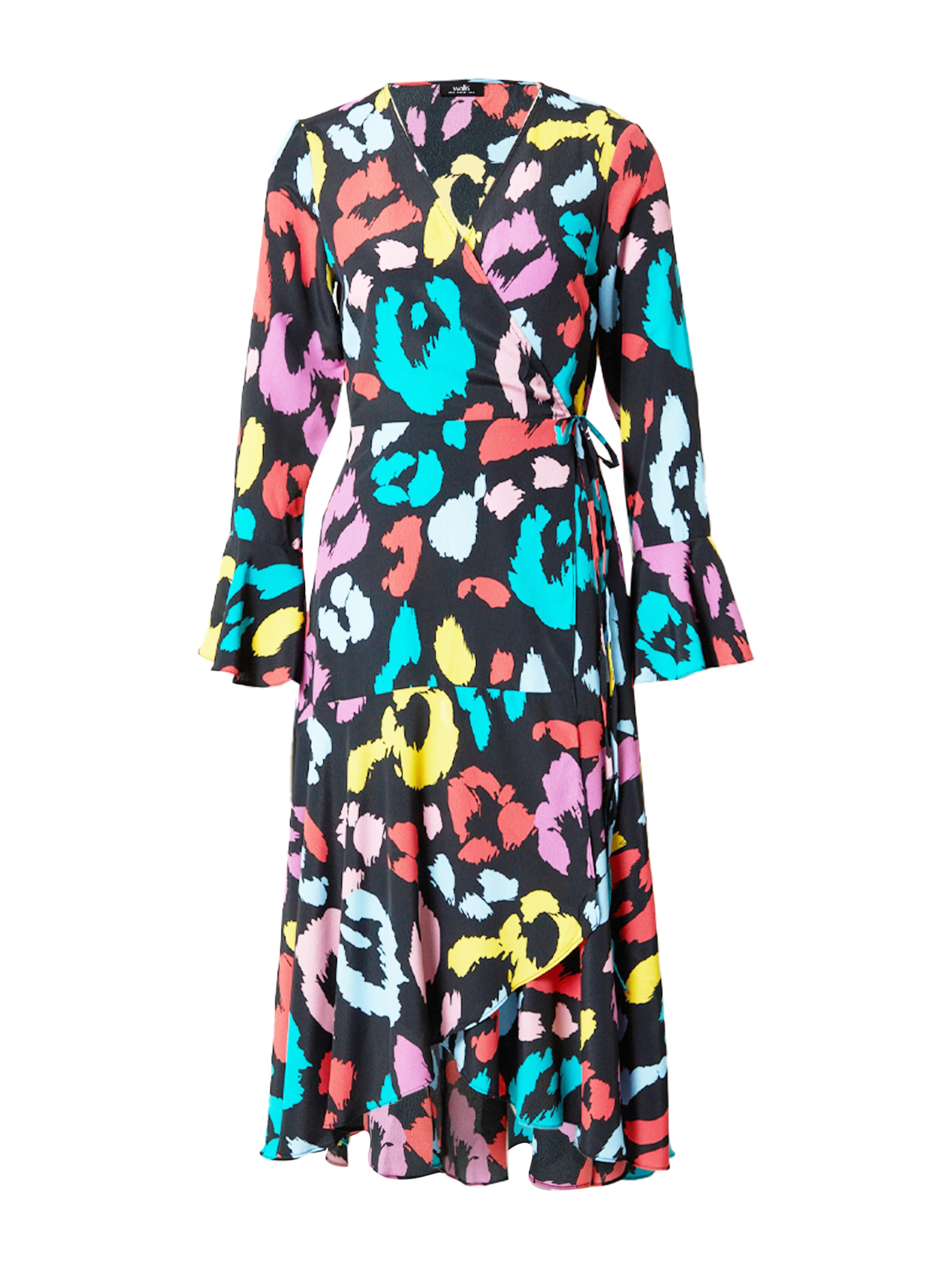 Robe Wallis en noir : devant