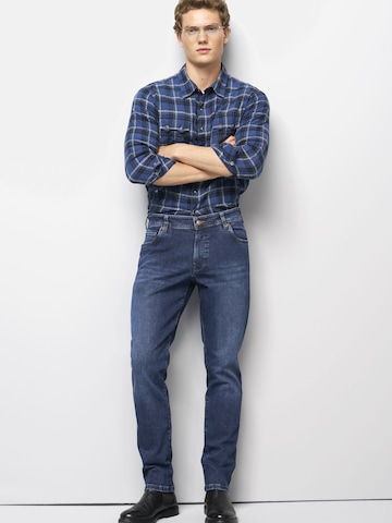 Loosefit Jean MEYER en bleu