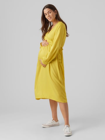 MAMALICIOUS Dress in Yellow