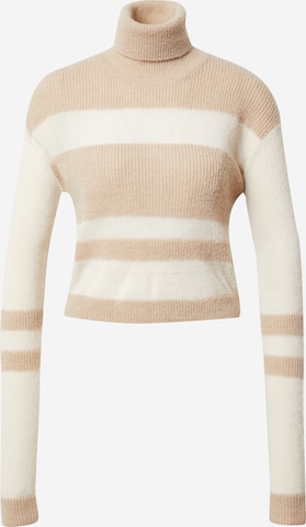 WEEKDAY Sweater 'Amaia' in Beige: front