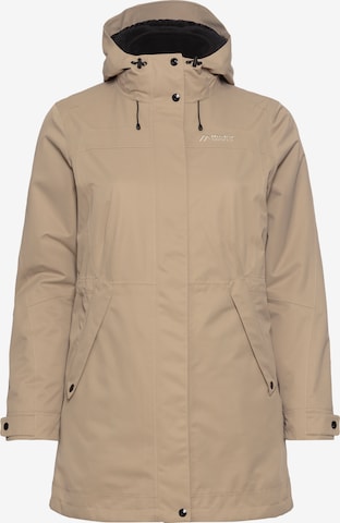 Maier Sports Sportjacke in Beige: Vorderseite