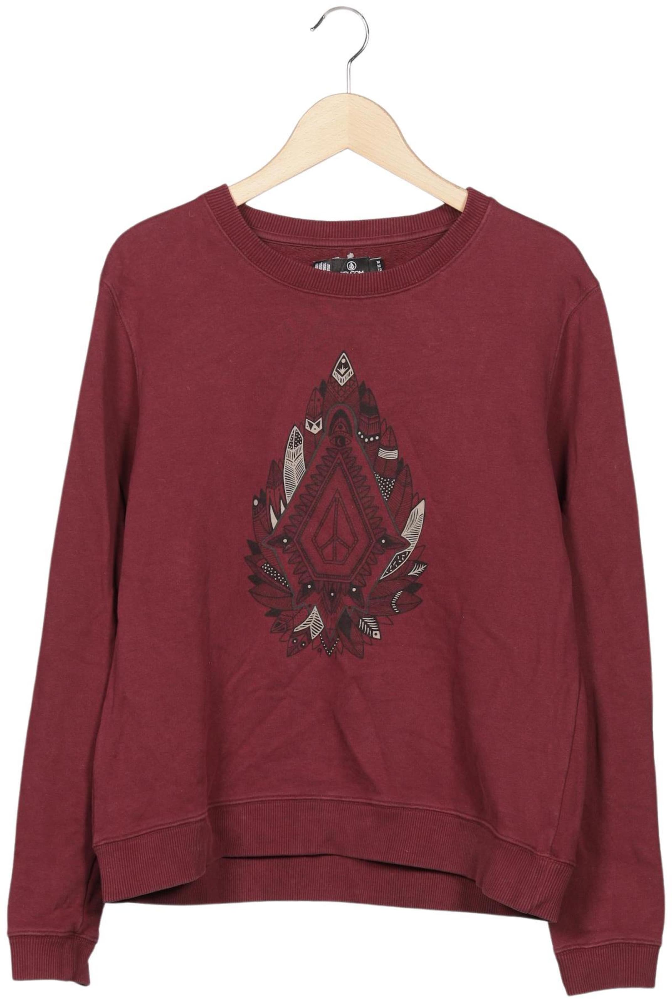 Volcom Sweatshirt & Zip-Up Hoodie in M in Red: front