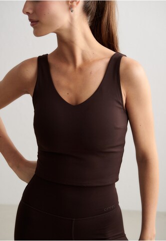 Bustino Reggiseno sportivo 'Sense' di Aim'n in marrone