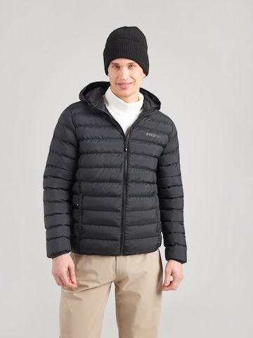 PROTEST Outdoorjacke 'BASSO' in Schwarz: Vorderseite