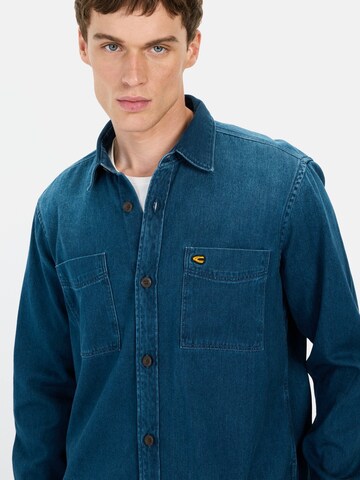 CAMEL ACTIVE Regular fit Button Up Shirt in Blue