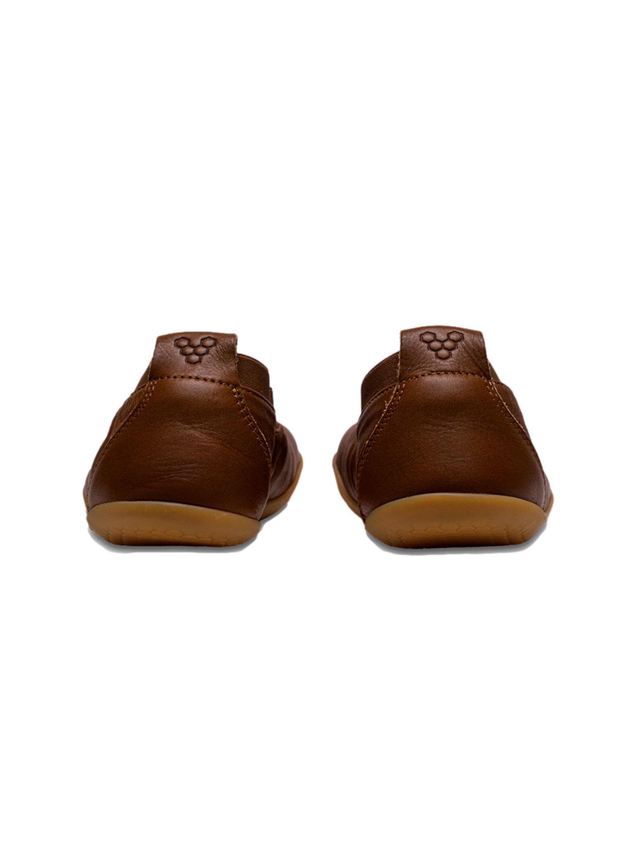 Vivo Barefoot Slipper 'OPANKA BALLERINA' i brun