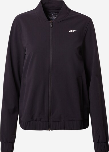 REEBOK Urheilutakki värissä musta / valkoinen, Tuotenäkymä