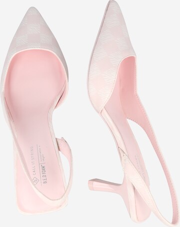 CALL IT SPRING Дамски обувки на ток с отворена пета в розово