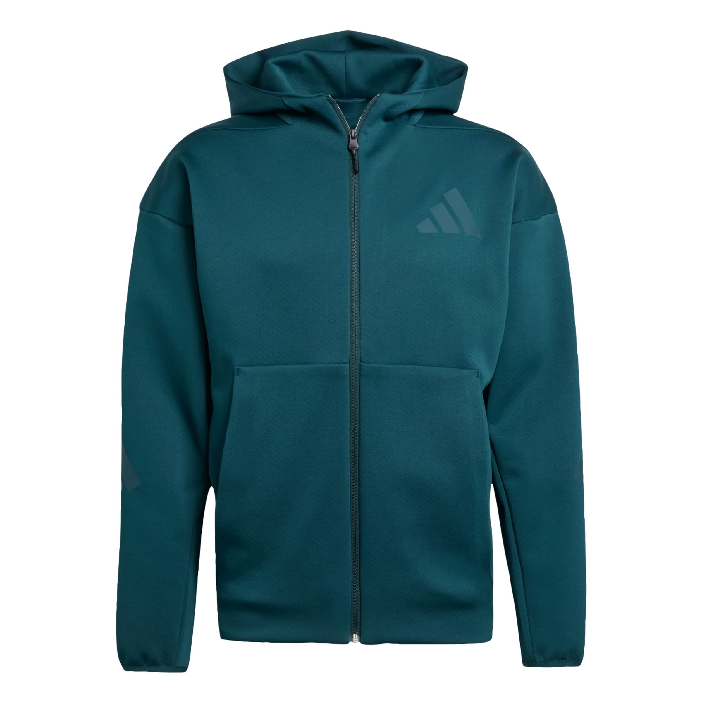 Veste de survêtement 'Z.N.E.' ADIDAS SPORTSWEAR en vert : devant