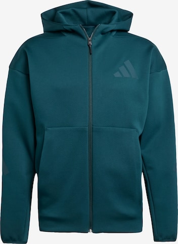 ADIDAS SPORTSWEAR Спортивная кофта 'Z.N.E.' в Зеленый: спереди