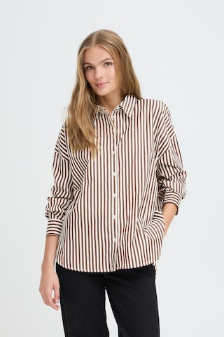 T-shirt ICHI en marron