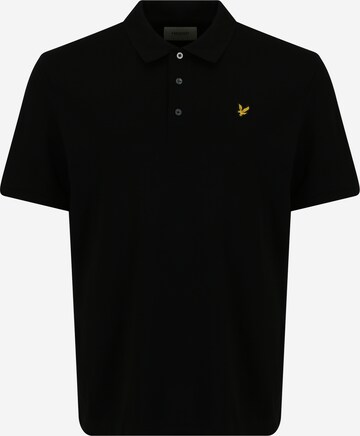 Tricou de la Lyle & Scott Big&Tall pe negru: față