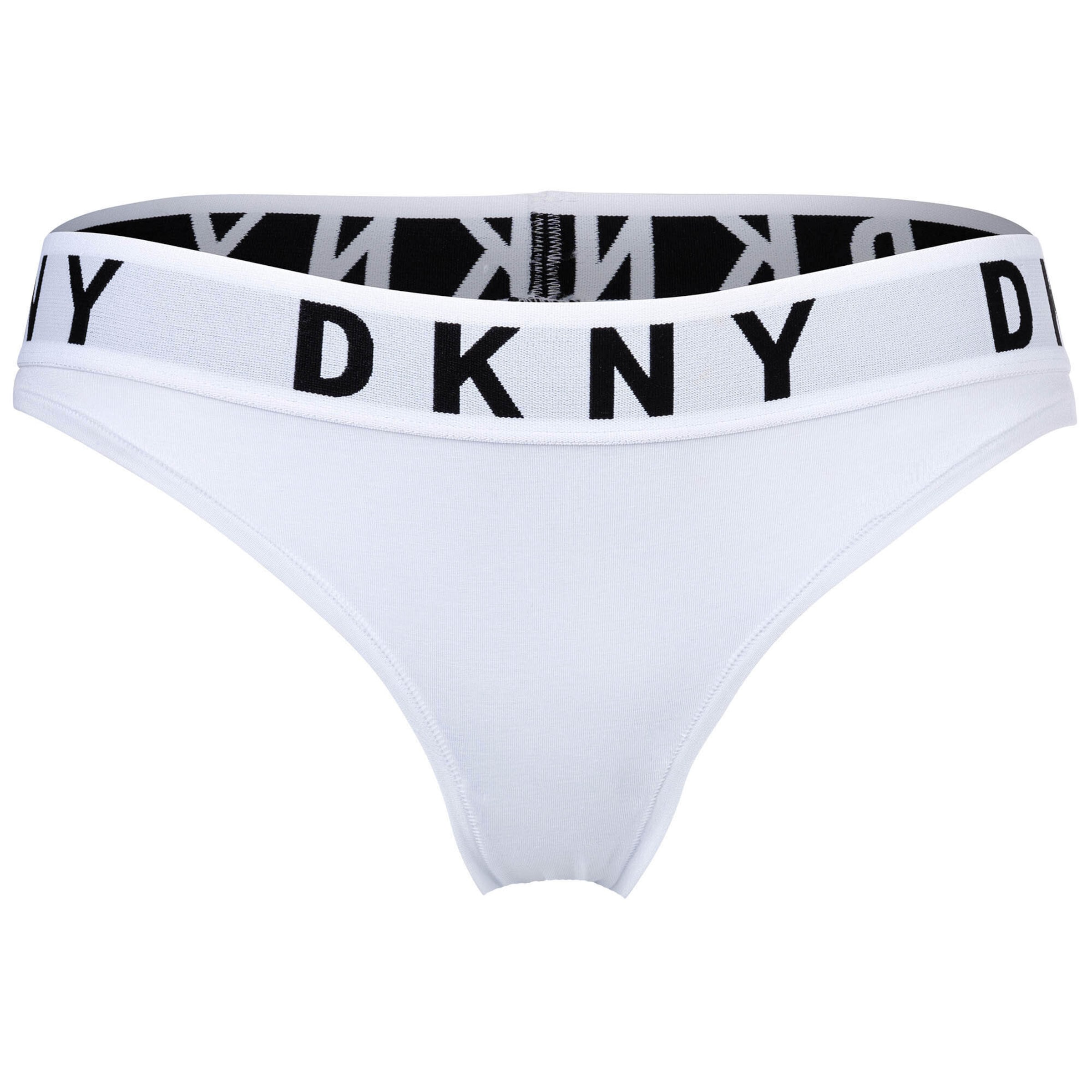 DKNY Intimates Slip in schwarz / weiß, Produktansicht