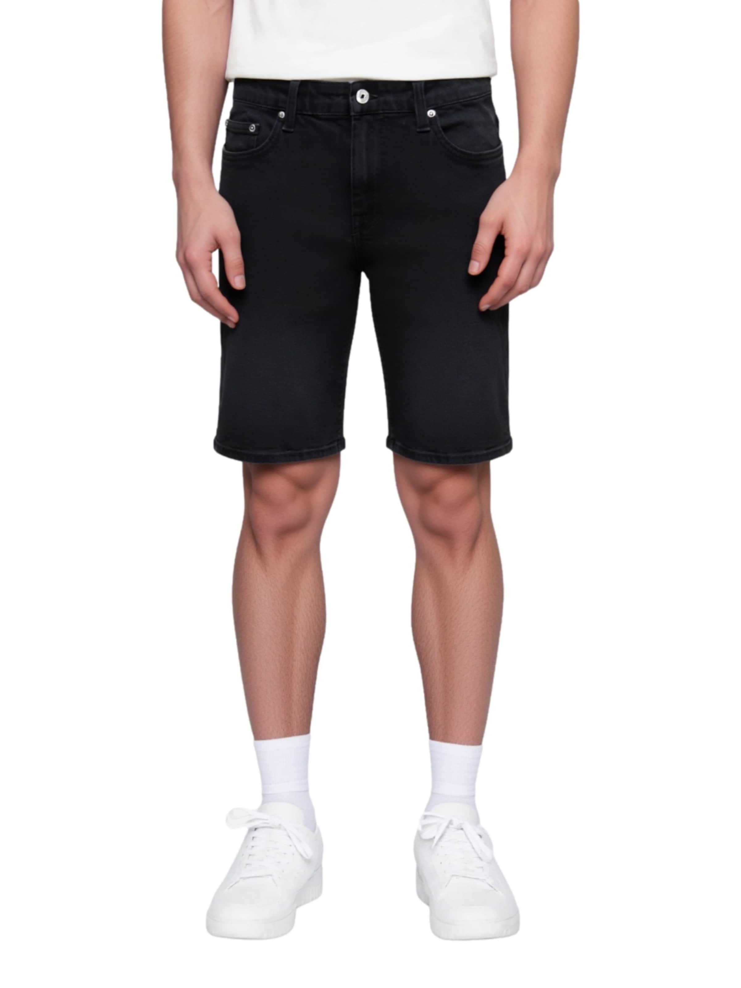 melns Only & Sons Standarta Džinsi 'Weft': no priekšpuses