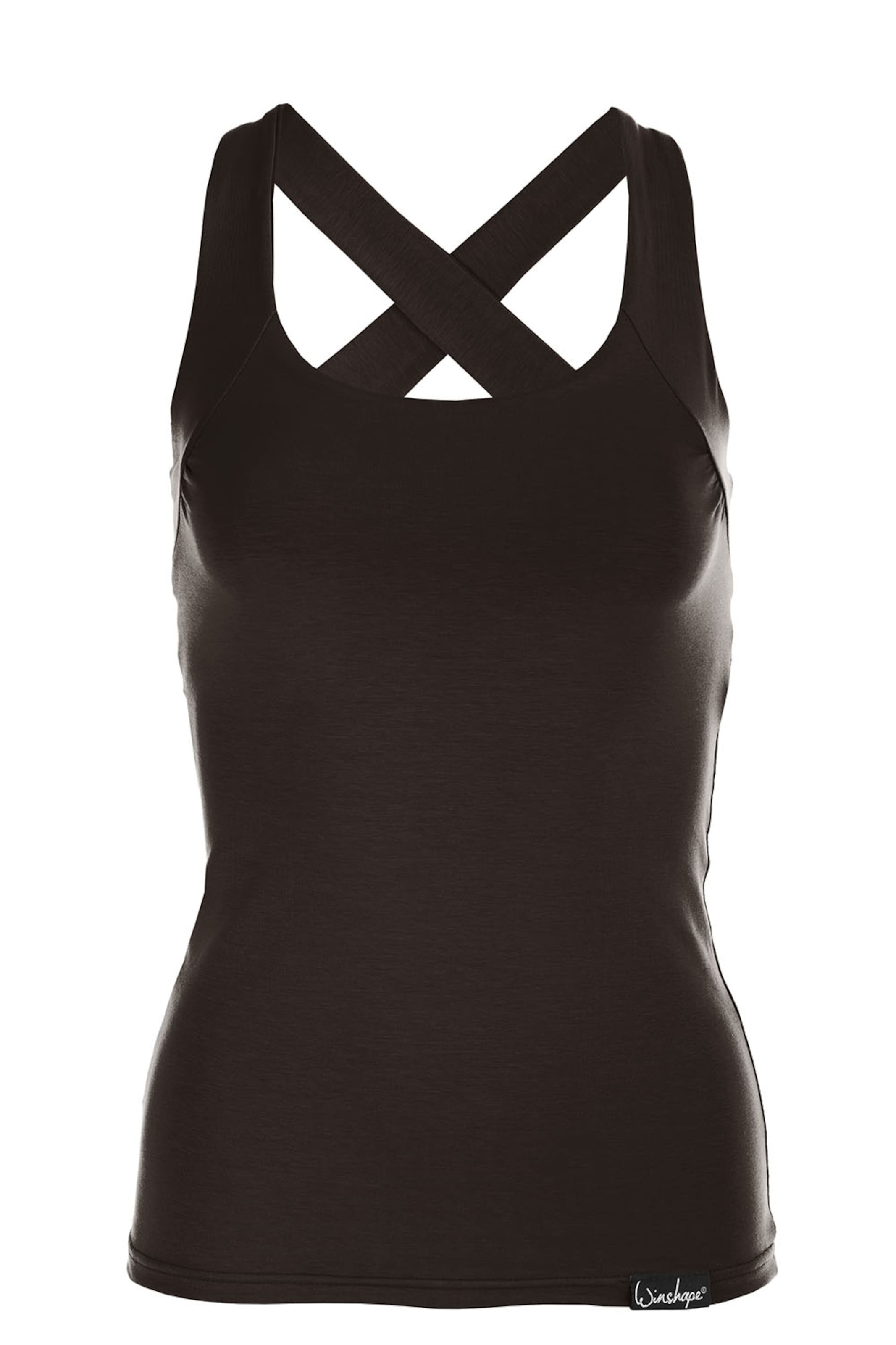 Winshape Sports top 'WVR25' in Black: front