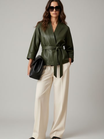 Blazer 'Kimono' WEARABLE STORIES en vert : devant