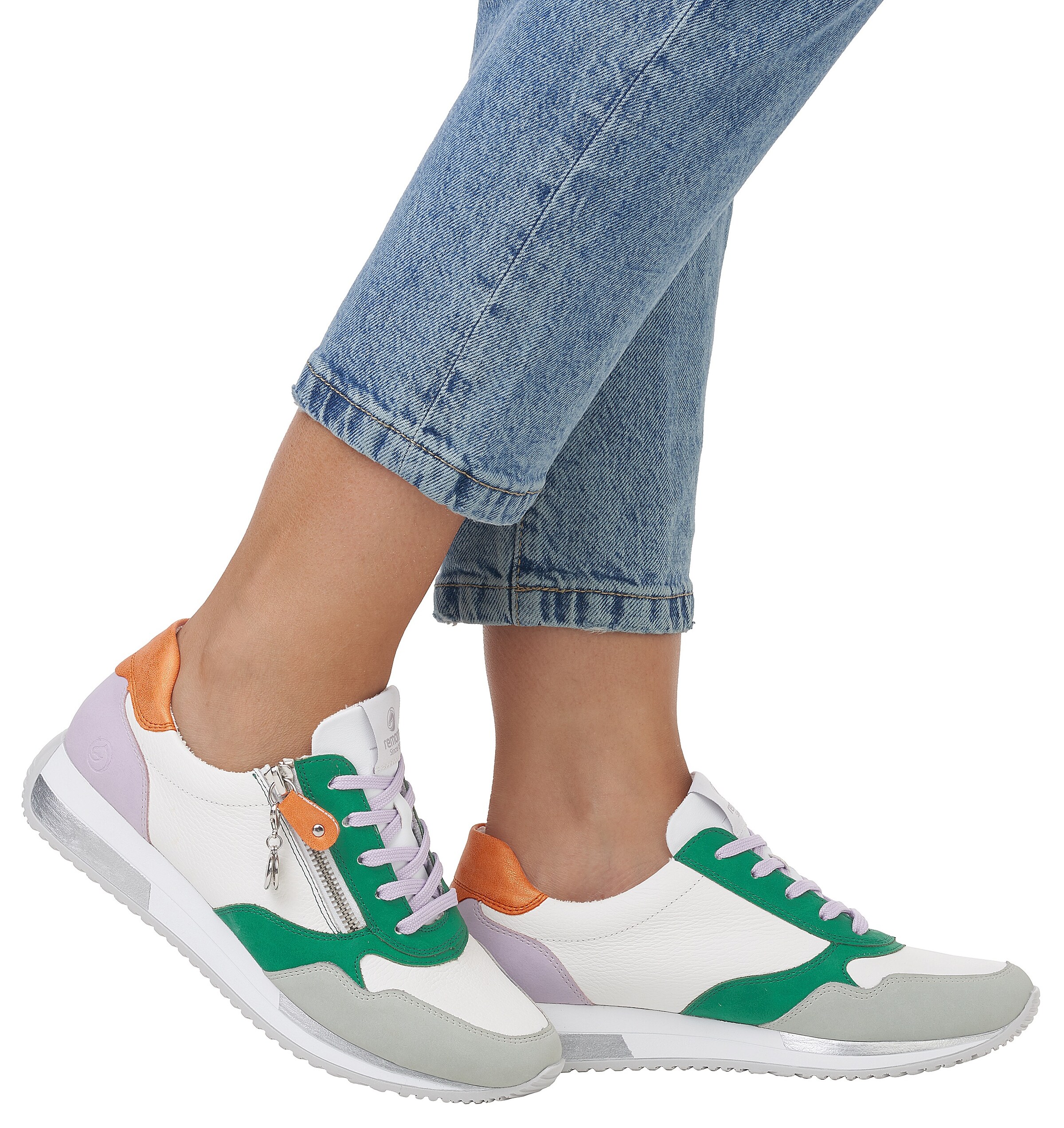 REMONTE Platform trainers in White