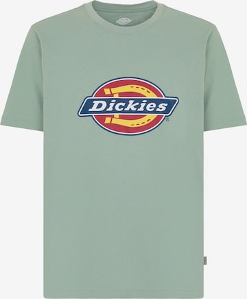 DICKIES Póló 'Icon Logo' - zöld: elől
