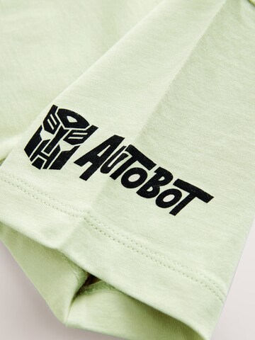 T-Shirt 'Transformers' Next en vert