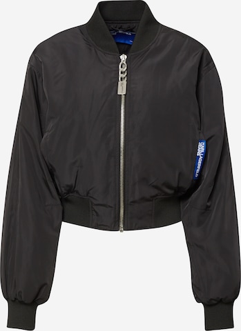 KARL LAGERFELD JEANS Between-season jacket in Black: front