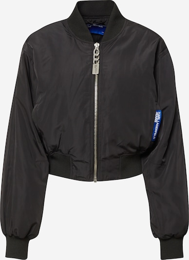KARL LAGERFELD JEANS Between-season jacket in Azure / Black / White, Item view