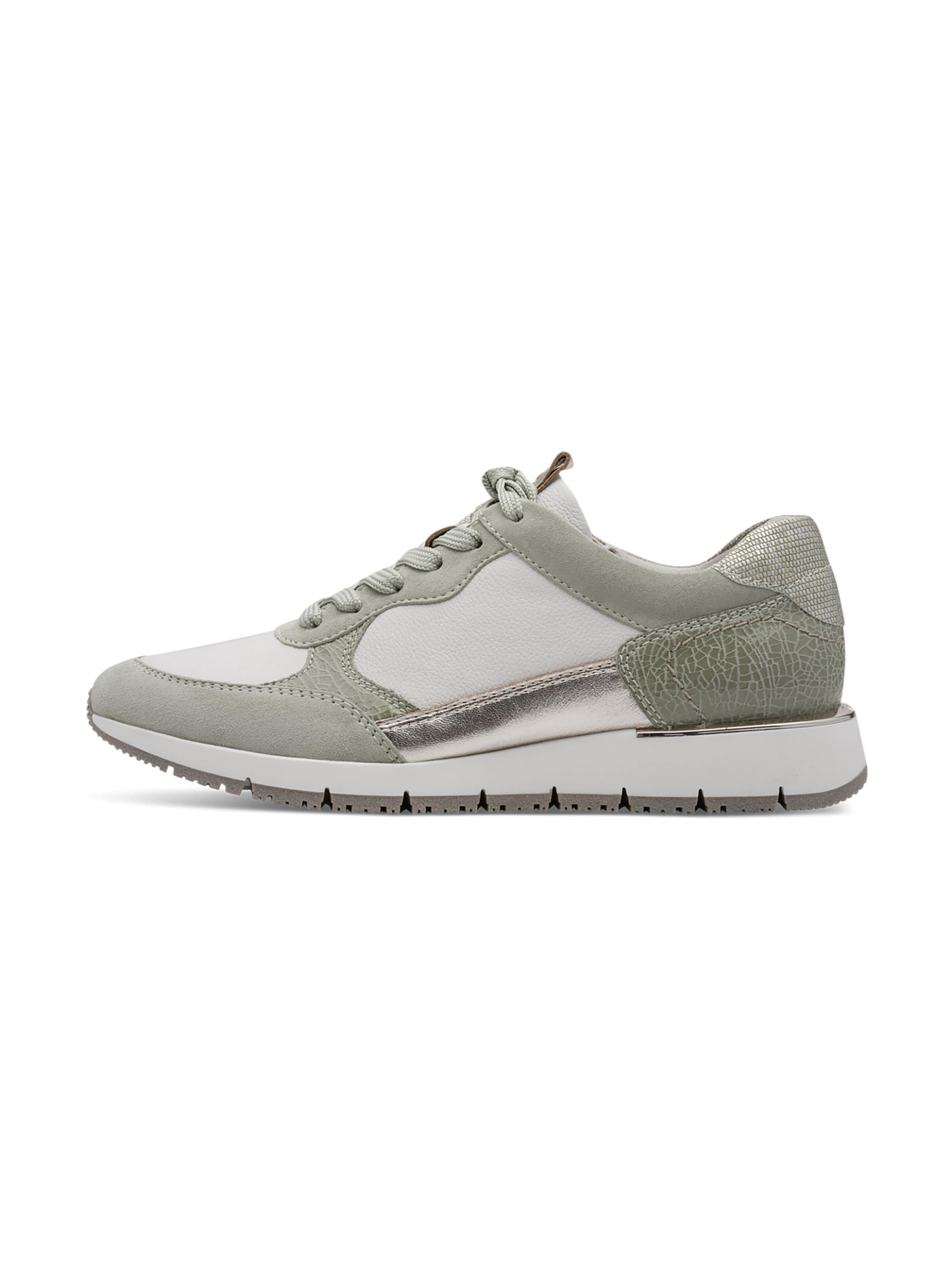 Sneaker bassa '1-23748-46' di Tamaris in verde