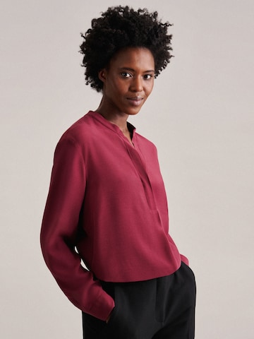 SEIDENSTICKER - Blusa 'The Connecting Neutrals' em vermelho: frente