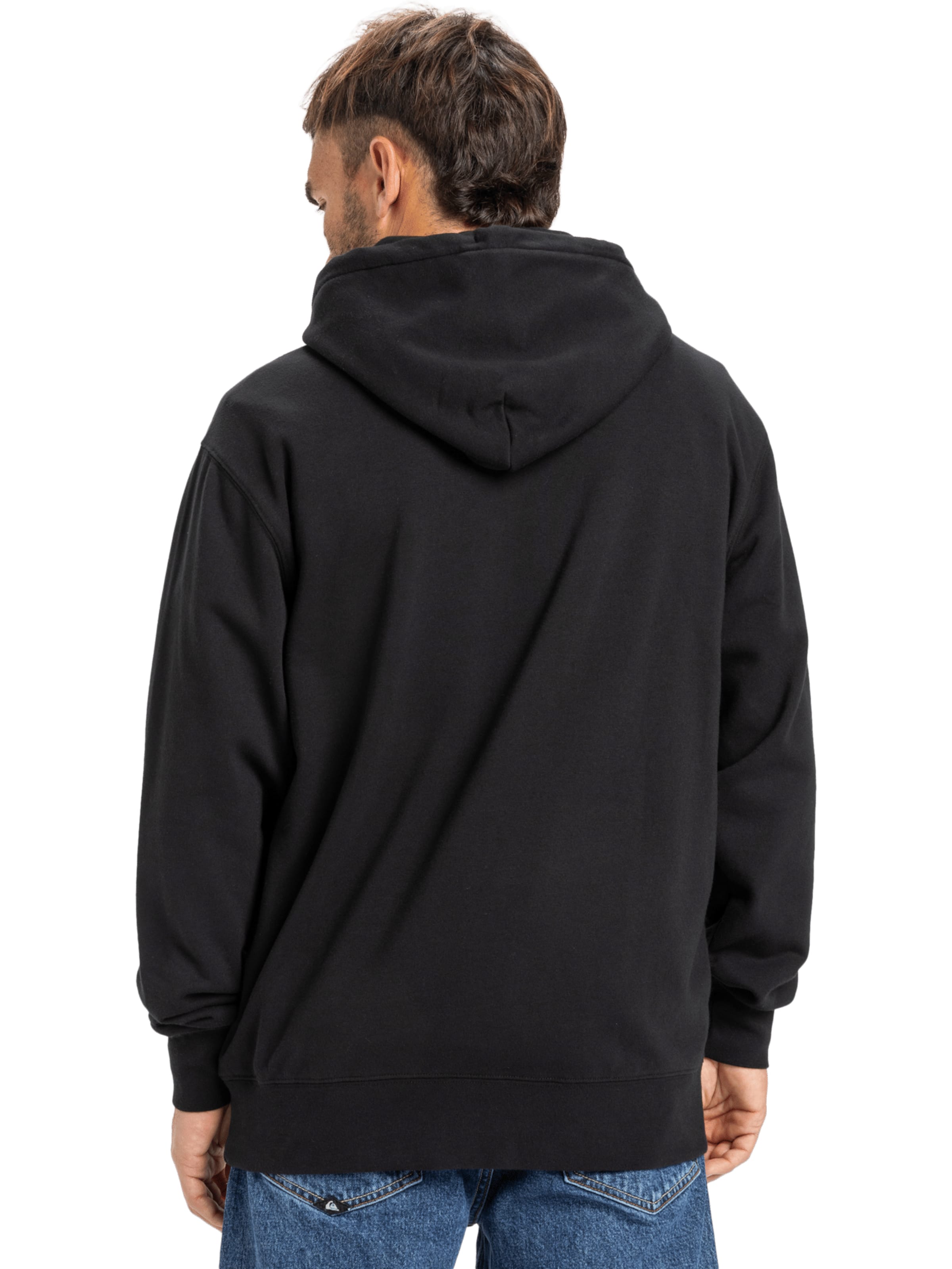 QUIKSILVER Sweatshirt 'Salt Water' in Black