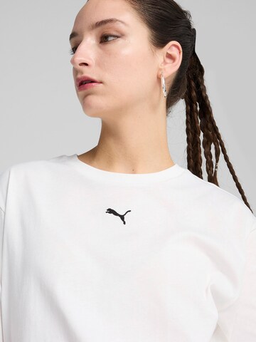 PUMA Функциональная футболка 'Ess' в Белый