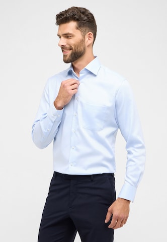 ETERNA Regular fit Button Up Shirt in Blue: front