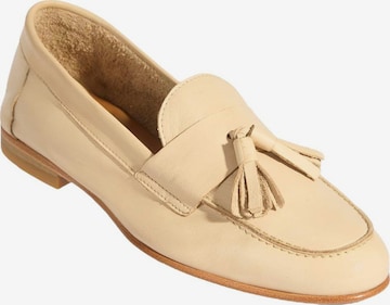 Desa Classic Flats 'Beleg' in Beige: front