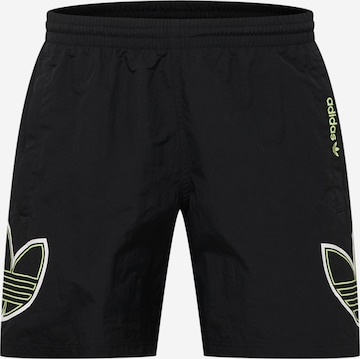 ADIDAS ORIGINALS Swimming shorts in Black: front