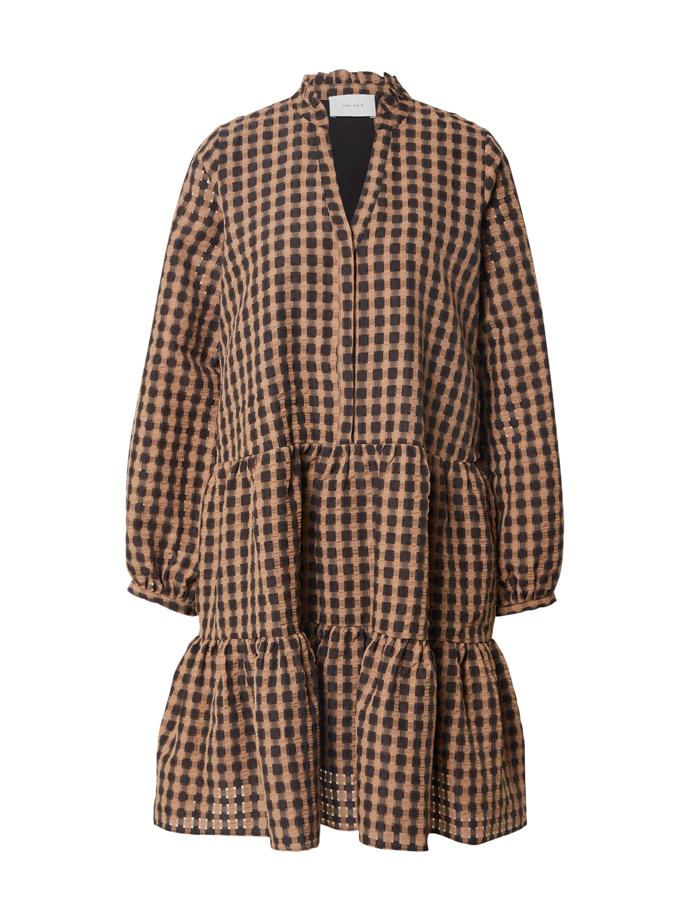 Neo Noir Šaty 'Federica Airy' - Hnedá: predná strana